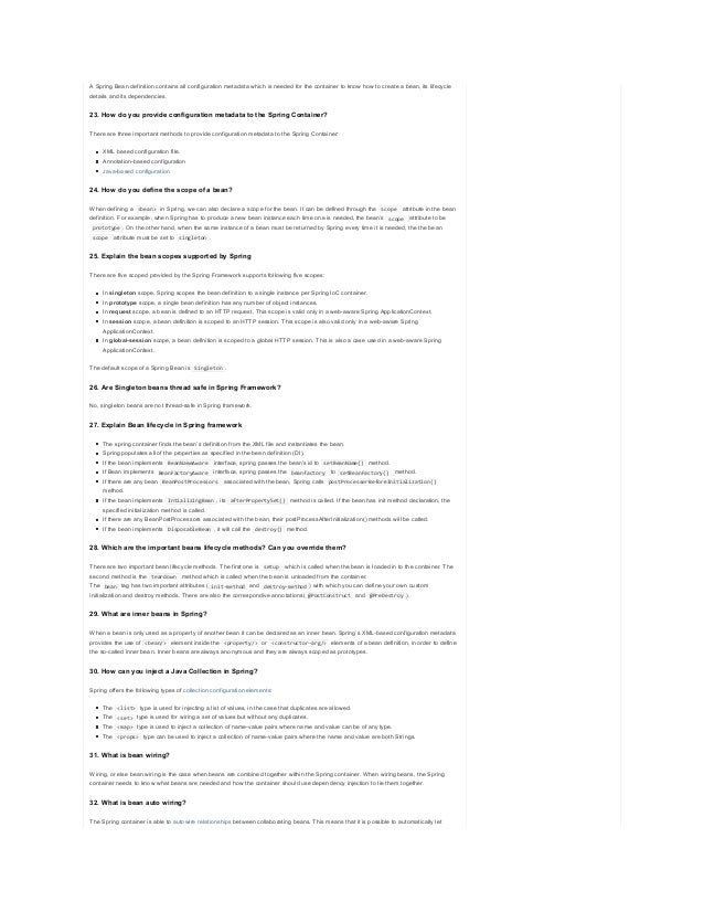 spring annotations java spring annotations java