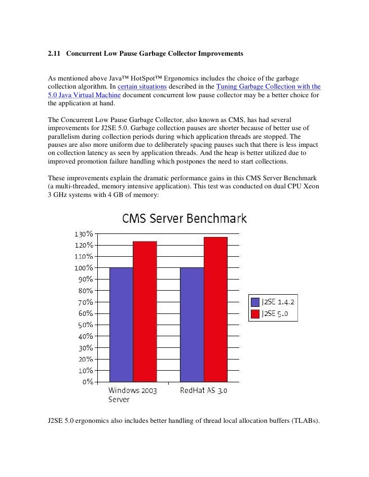 Java Standard Edition 5 Performance