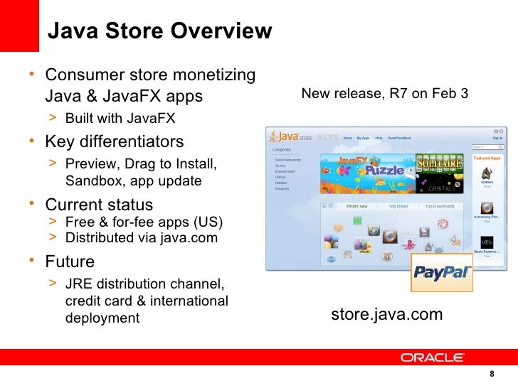 Java Store & Java Warehouse Overview