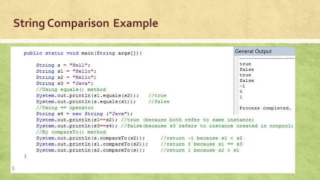 Java string handling