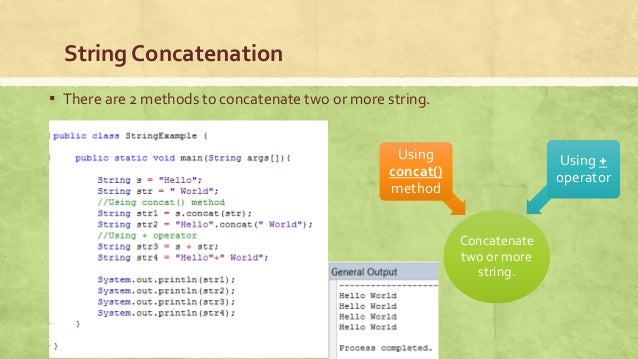 Java string handling