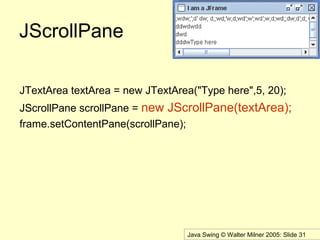 Java swing | PPT