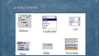  Basic Controls
Arkadeep Dey,CSE2015/030
 