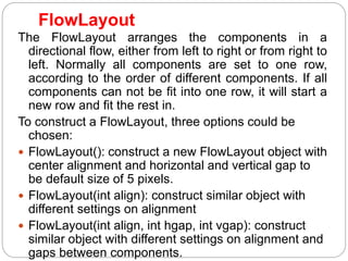 Java swing | PPT
