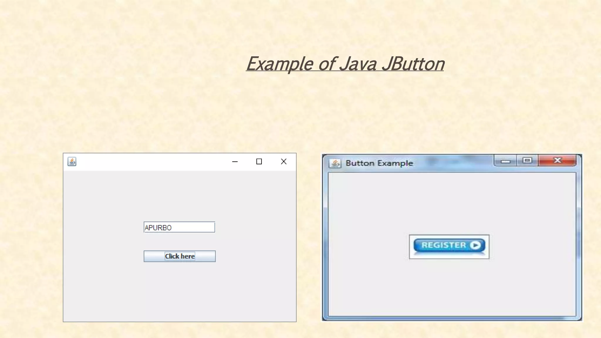 Java swing | PPT