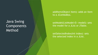 JavaSwingndAWTProgrammingforBeginner.pptx