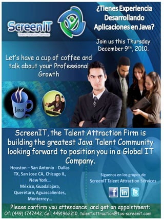 Java Talent Community   A Cup Of Coffe To Your Growth