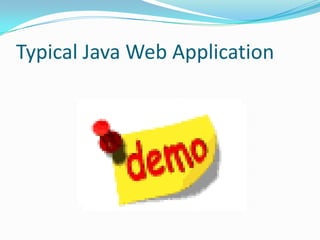 Typical Java Web Application
 