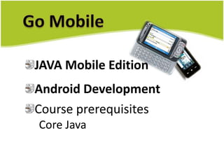 Java Mobile Phone Class Java Presentation | PPS | Programming Languages | Computing