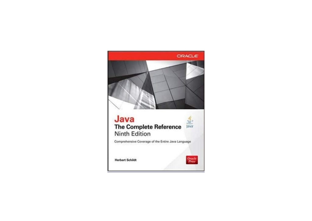 java complete reference 9th edition pdf free download java complete reference 9th edition pdf free download