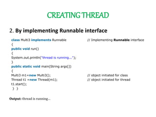 JAVA THEORY PPT.pptx on based up on the transaction | PPT