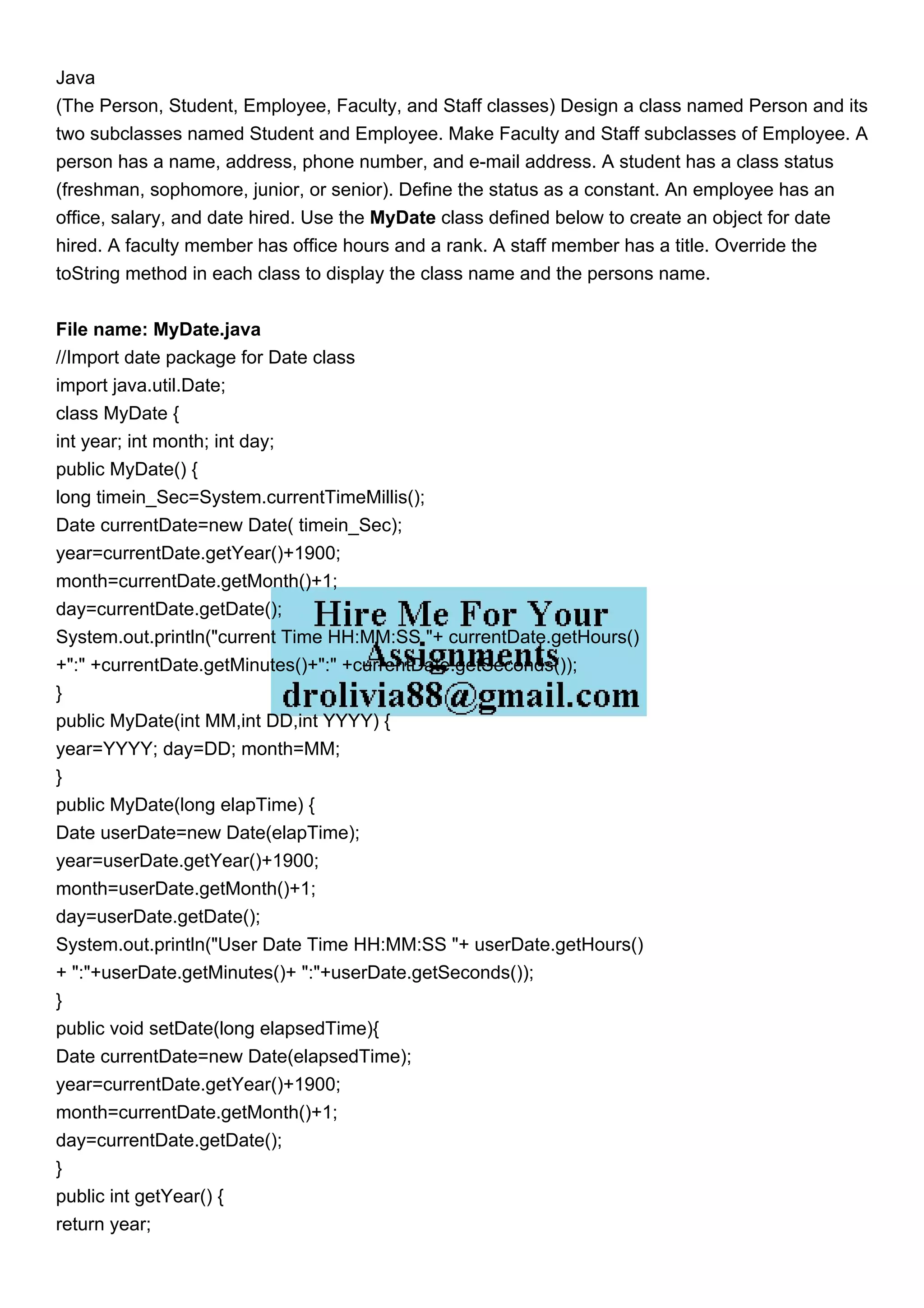 Java The Person Student Employee Faculty and Staff clas.pdf