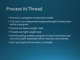 Java threads | PPT