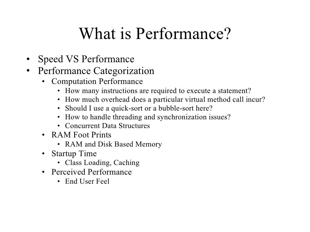 Java Performance, Threading and Concurrent Data Structures