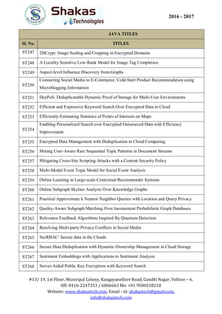 Java titles | PDF