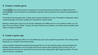 10 Creative Ways to Use Java | PPT