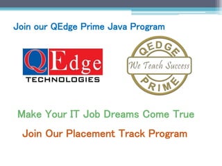 Java Training and Placement in Hyderabad | PPT