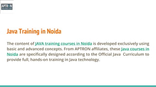 Java Training in Noida | PPT