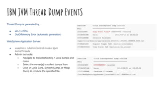 Java troubleshooting thread dump | PDF