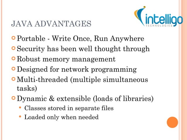 Java tutorial PPT | PPT | Programming Languages | Computing