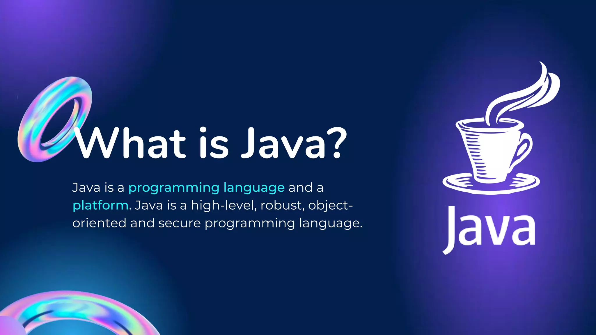 Java Tutorial | What is Java? | PPTX
