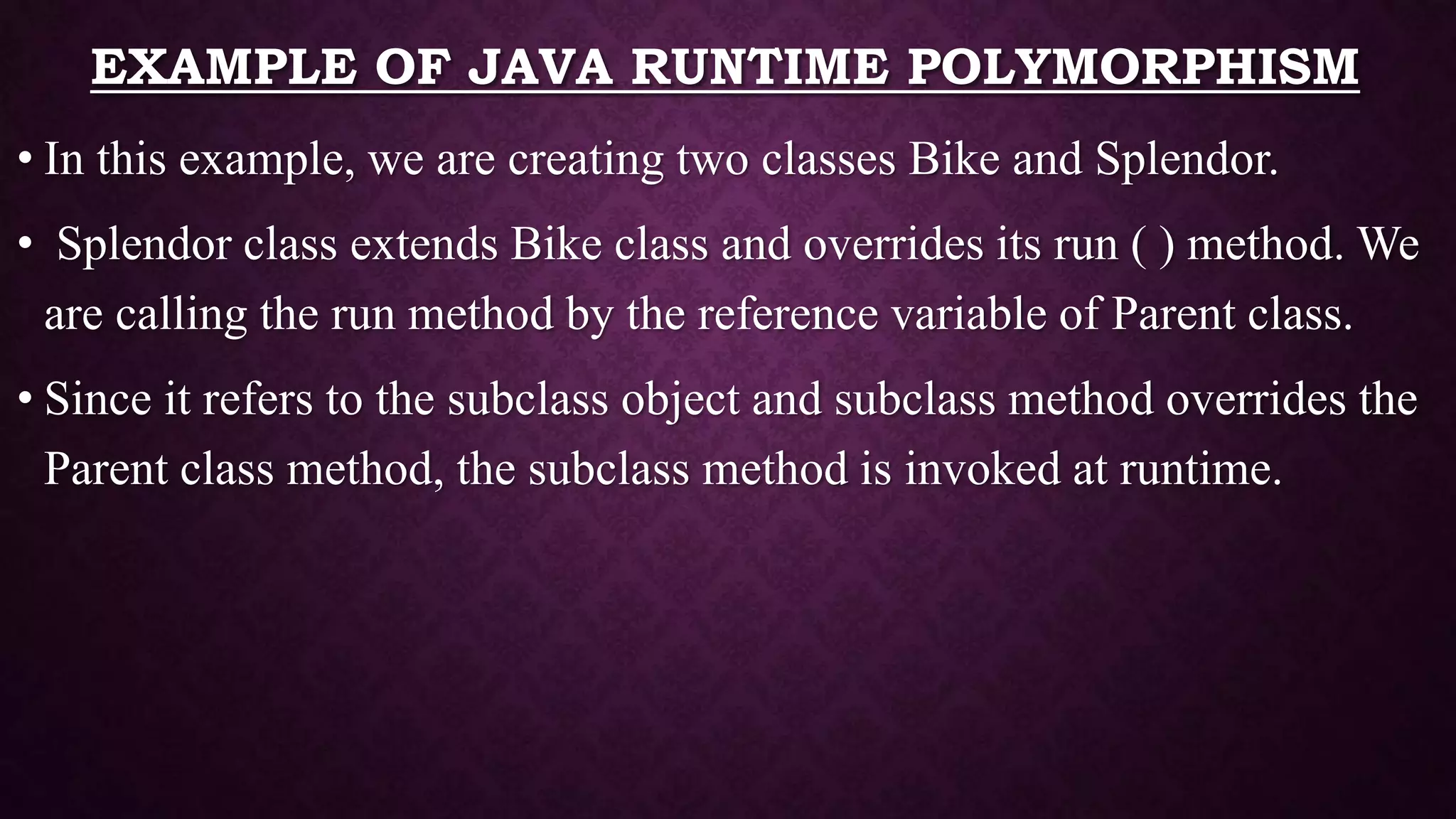 A Case Study on Java. Java Presentation | PPTX