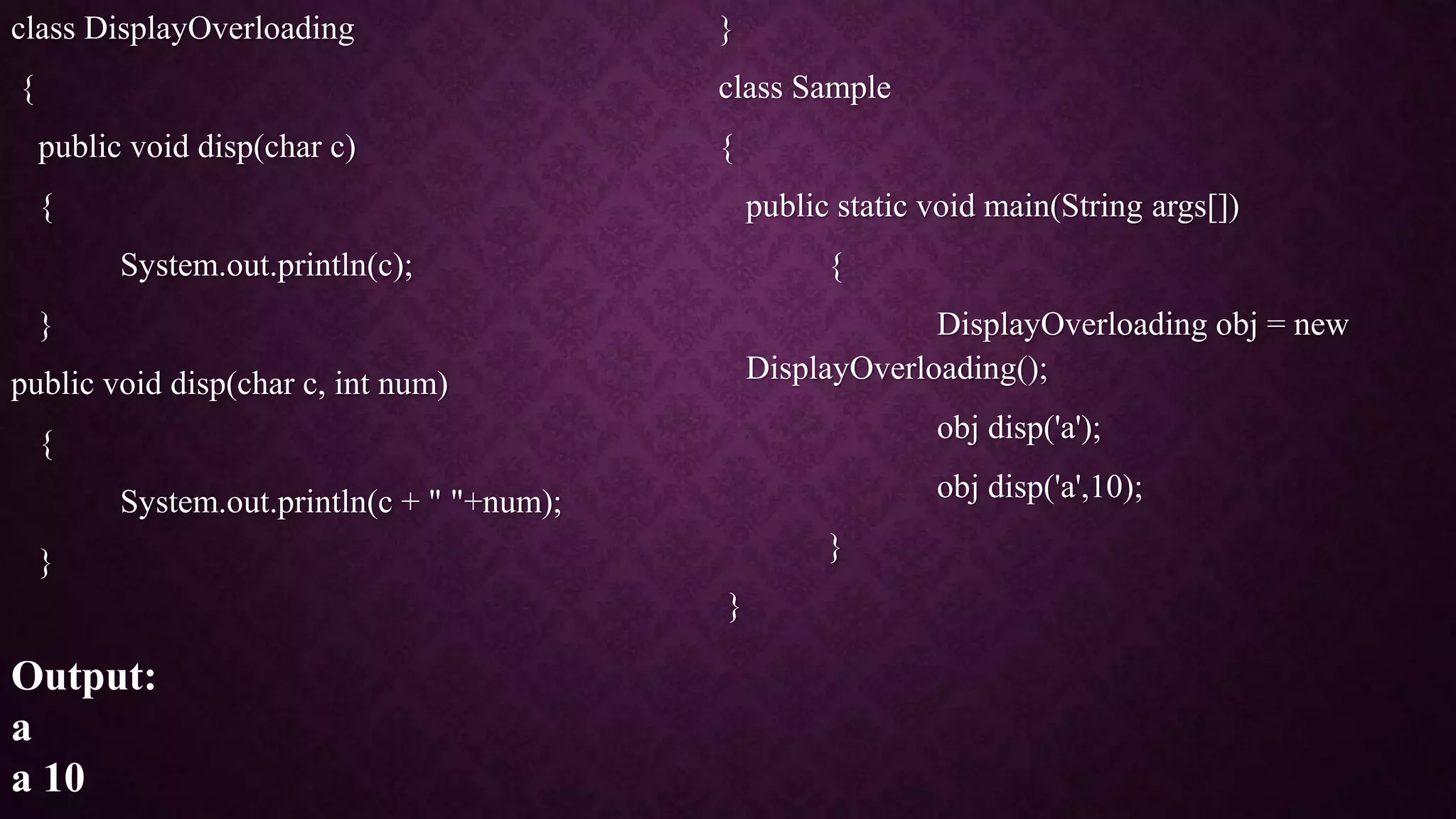 A Case Study on Java. Java Presentation | PPTX