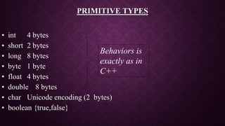 A Case Study on Java. Java Presentation | PPTX