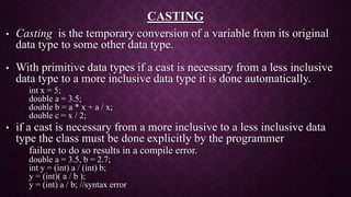 A Case Study on Java. Java Presentation | PPTX
