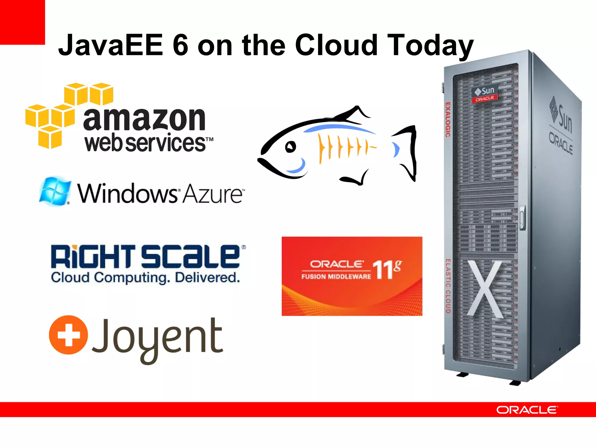 JavaEE 6 on the Cloud Today
 