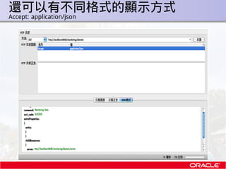 還可以有不同格式的顯示方式
.   Accept: application/json
 