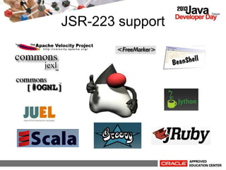 JSR-223 support
 