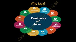 Why Java?
 