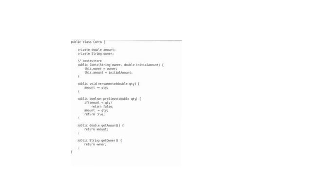 Java - Lezione 1 | PPSX