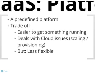 Java und Cloud - nicht nur mit PaaS 