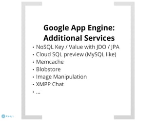 Java und Cloud - nicht nur mit PaaS 