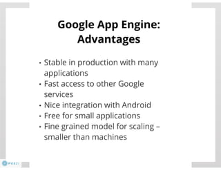 Java und Cloud - nicht nur mit PaaS 