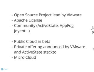 Java und Cloud - nicht nur mit PaaS 
