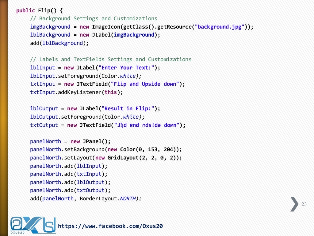 Java Unicode with Cool GUI Examples