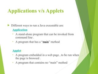 java features, history and java environment | PPT
