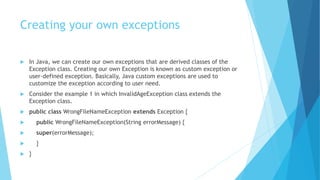 JAVA UNIT 2 | PPTX