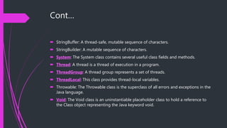 Java Unit 2(Part 1) | PPT