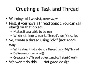 MULTITHREADING PROGRAMMING AND I/O THREAD | PPTX