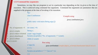 INTRODUCTION TO JAVA | PPT