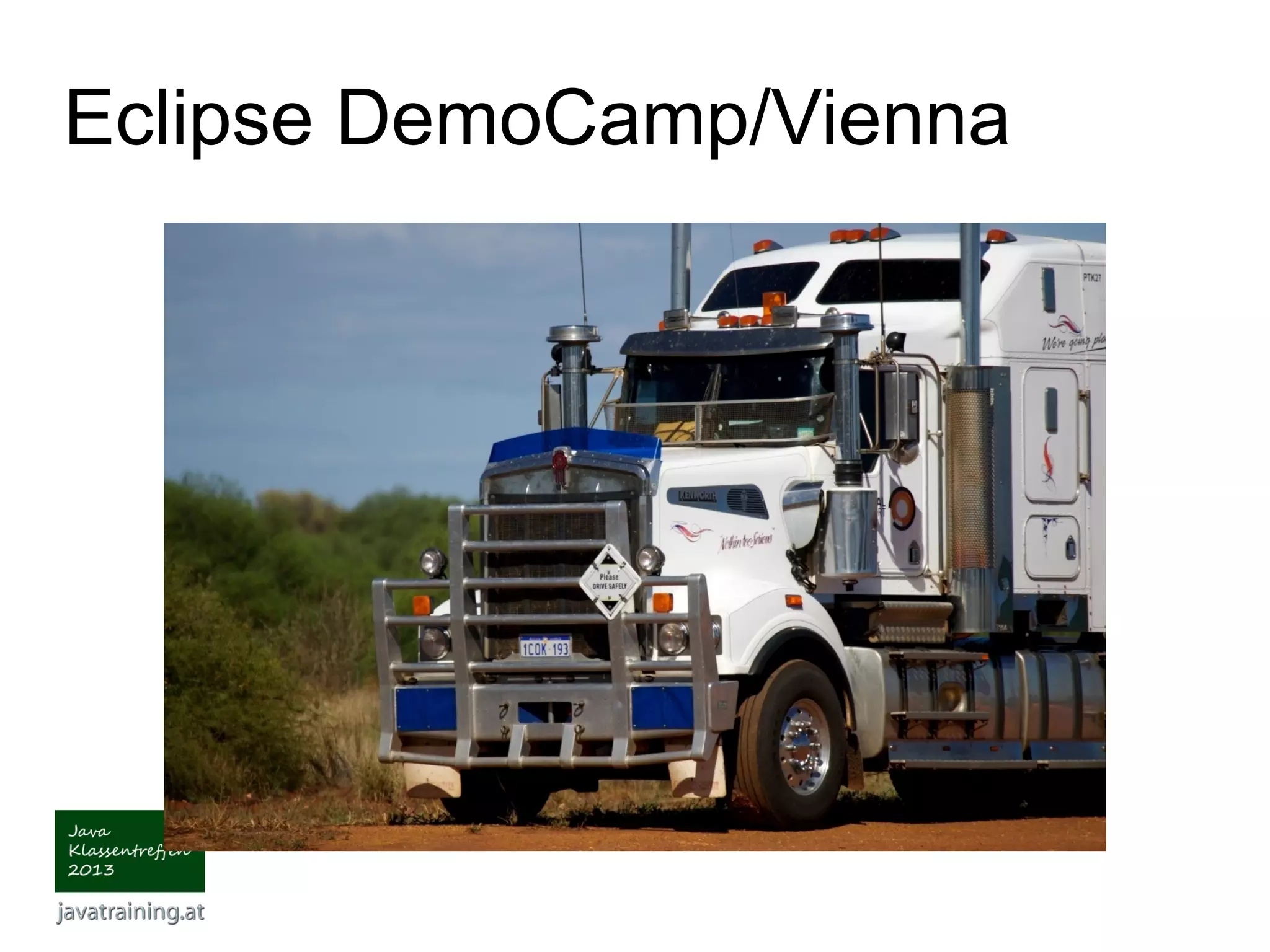 Eclipse DemoCamp/Vienna 