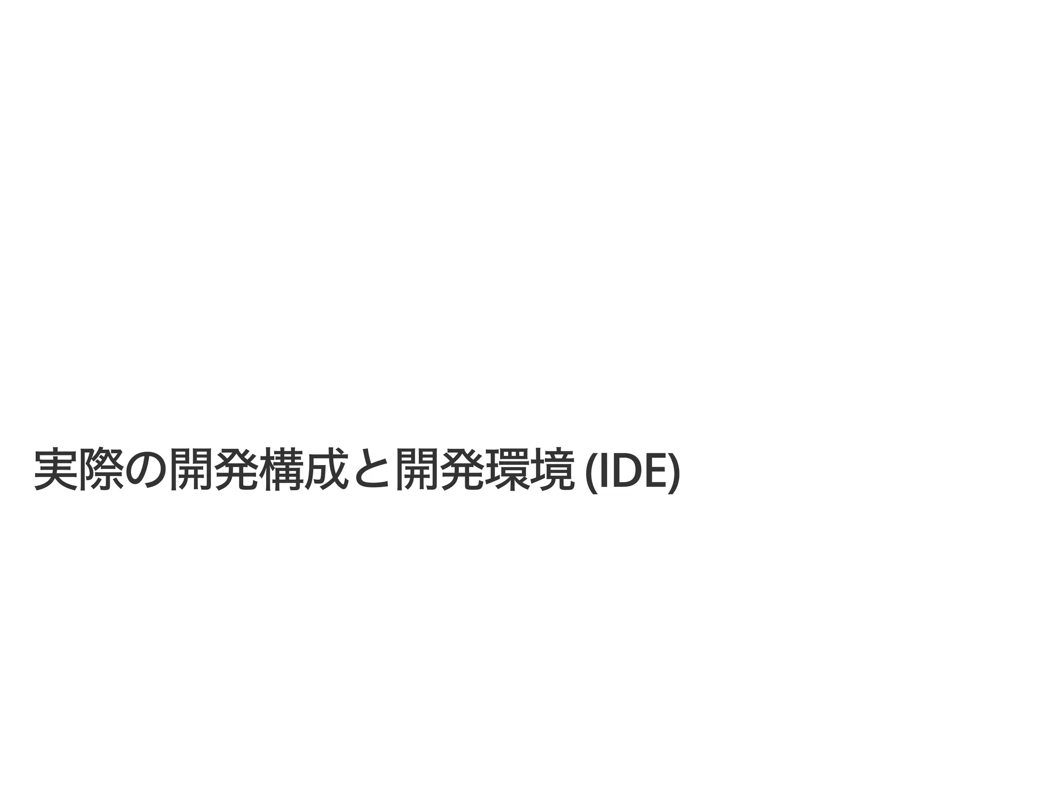 (IDE)
 
