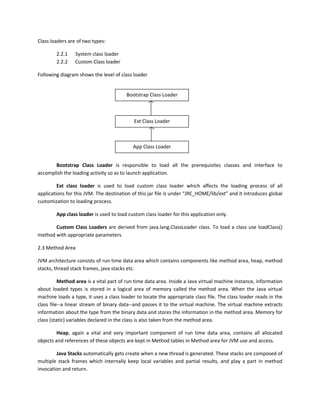 Java Virtual Machine - Internal Architecture | PDF