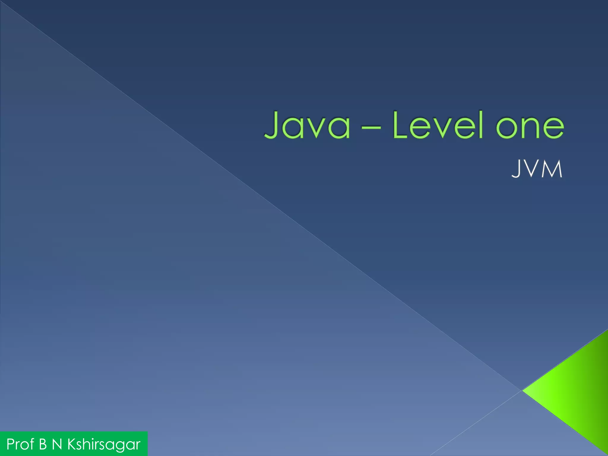 Java Virtual Machine | PPT 
