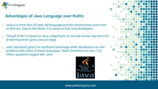 Java vs kotlin | PPTX | Operating Systems | Computer Software and ...