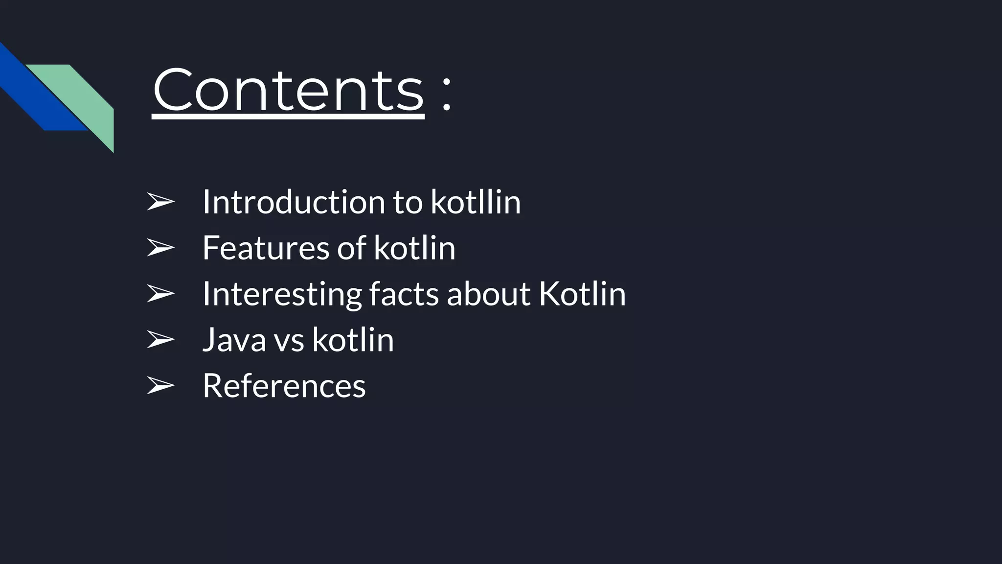 Java vs kotlin | PPT